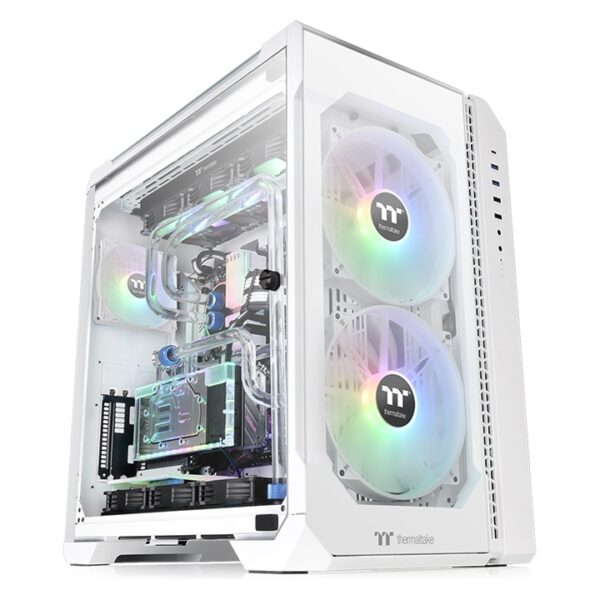 TT View 51 Tempered Glass Snow ARGB Edition