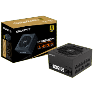 GIGABYTE 1000W Fully Modular 80 PLUS Gold