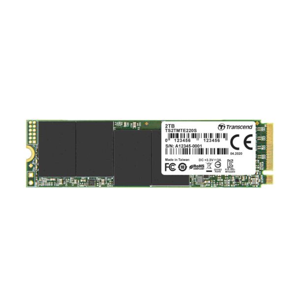 SSD M.2 2280 PCIe NVMe 500GB Transcend