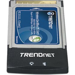 CARDBUS WIFI TEW-441PC TRENDNET WRLSS PC CARD 108MBPS