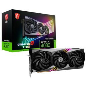 MSI GEFORCE RTX 4080 16GB GAMING X TRIO