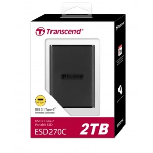 SSD USB-C & A Transcend 2TB, ESD270C