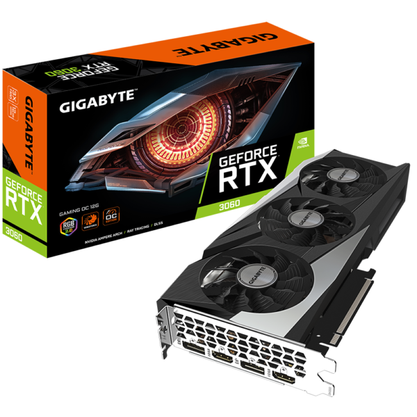 GIGABYTE GeForce RTX™ 3060 GAMING OC 12G (rev. 2.0)