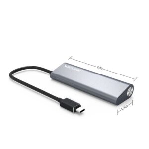 UH3048C SuperSpeed USB-C to USB 3.0 4-Port Aluminum HUB