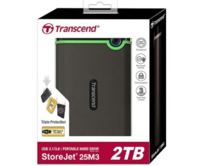 HDD 2.5" USB-C 2TB Transcend Antishock