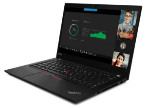 ThinkPad T14 with 14" WUXGA display, Core Ultra 5 processor, 16GB DDR5 RAM, 512GB NVMe storage, DOS, and 3 years warranty.