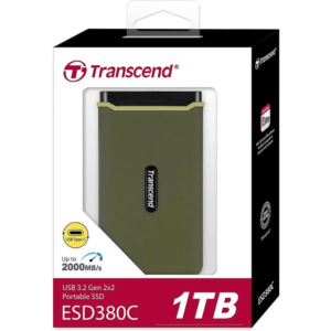 SSD USB-C & A Transcend 1TB, ESD380C