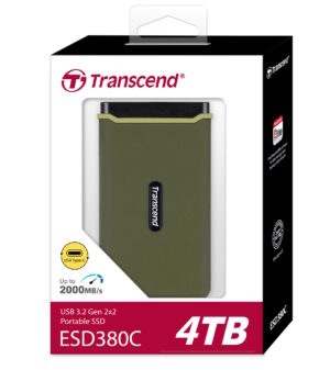 SSD USB-C & A Transcend 4TB, ESD380C