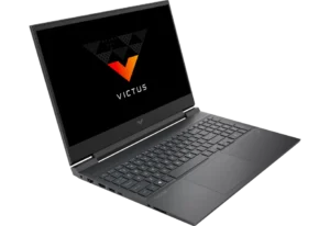 HP Victus 16-S1023DX gaming laptop with AMD Ryzen 7 8845HS, 16GB RAM, 512GB SSD, 16.1" FHD 144Hz display, and NVIDIA RTX 4070 8GB GPU.