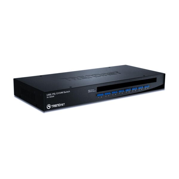 KVM SWITCH TK-1603R 16-PORT USB/PS2