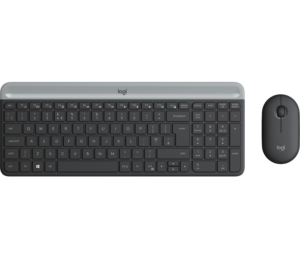 Logitech MK470 Wired Mouse and Compact Silent Slim Keyboard Combo