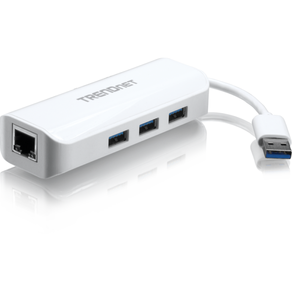 USB TO GIGABIT LAN + USB HUB TU3-ETGH3 ADAPTOR USB 3.0