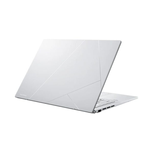 ASUS ZenBook UX3402VA Laptop with Intel Core i9-13900H, 16GB DDR5 RAM, 1TB NVMe SSD, 14-inch OLED WQXGA+ Touchscreen display, and Intel Iris Xe Graphics in Foggy Silver.