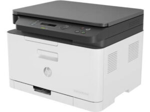 HP M178NW 3-in-1 Laser Color Printer, compact and efficient with print, copy, and scan functions for home and office use.