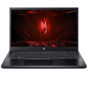 Acer Nitro V15 gaming laptop featuring a 15.6-inch FHD display with 165Hz refresh rate, Core i7-13620H processor, 16GB RAM, 512GB SSD, and NVIDIA RTX 2050 graphics.