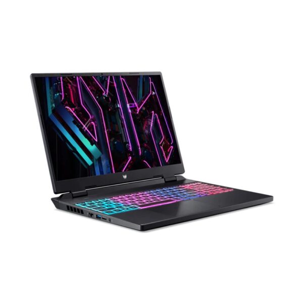 Acer Predator Helios Neo 16 gaming laptop with Intel Core i9 processor, NVIDIA RTX 4060 GPU, 32GB RAM, and 16-inch QHD 240Hz display.