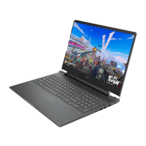 HP Victus 16 gaming laptop with Intel Core i7 processor, NVIDIA RTX 4060 GPU, 32GB RAM, and 16.1-inch FHD 144Hz display