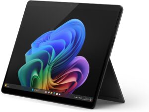 Microsoft Surface Pro Copilot+ PC EP2-23860, Qualcomm Snapdragon X Plus, 16GB DDR5 RAM, 512GB NVMe SSD, 13-inch PixelSense Touchscreen, Windows 11 Home, Microsoft Keyboard Included.