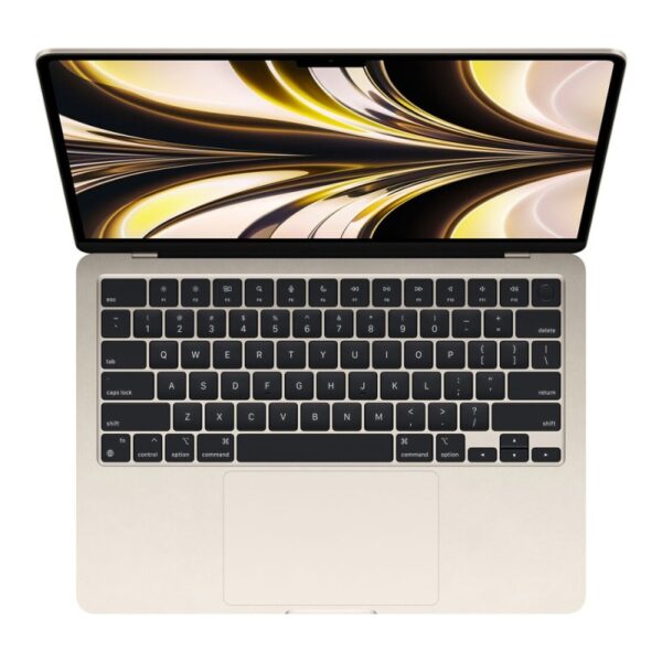 Apple M3 8-Core Chip Laptop in Starlight with 13.6-inch display