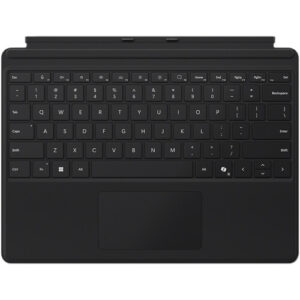 Microsoft Surface Pro Keyboard (EP2-00425) in black, compatible with Surface Pro 11, 10, 9, and 8.