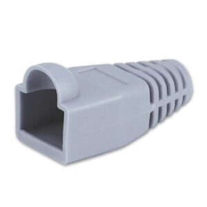 VCOM RJ45 Boot Cover (20PCS, Grey) for protecting Ethernet cable connectors.