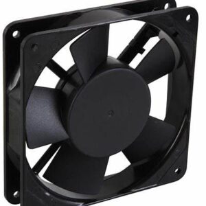 VCOM Cooling Fan Black Aluminum 120x120x38mm