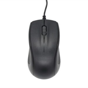 VCOM DM112 USB mouse with optical sensor, designed for smooth tracking and comfortable use in everyday tasks.