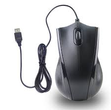 VCOM DM114 USB mouse with optical sensor, ergonomic design, and smooth tracking for comfortable and efficient use.