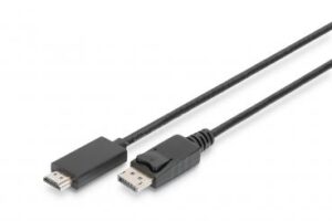 VCOM optical cable, USB-C Male to HDMI Male, 15.0 meters, designed for long-distance high-quality video and audio transmission.