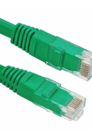 VCOM UTP Cat6 patch cable, 1.0 meter, designed for high-speed, reliable data transmission in networking setups.