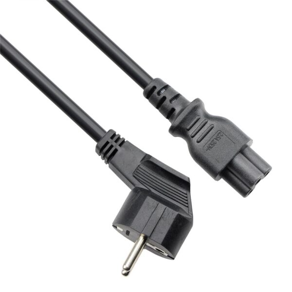 VCOM EU power cable, 3 cores (3C), 0.5mm diameter, 5 meters long, designed for efficient power delivery to electrical devices over longer distances.